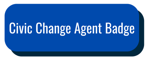 Civic Change Agent Badge